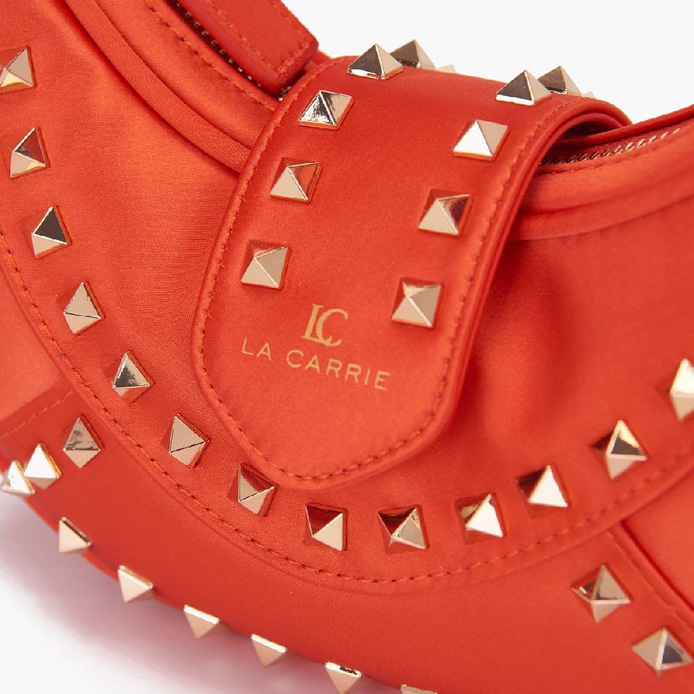 La Carrie BORSA A MANO THUNDER ORANGE Sottocosto