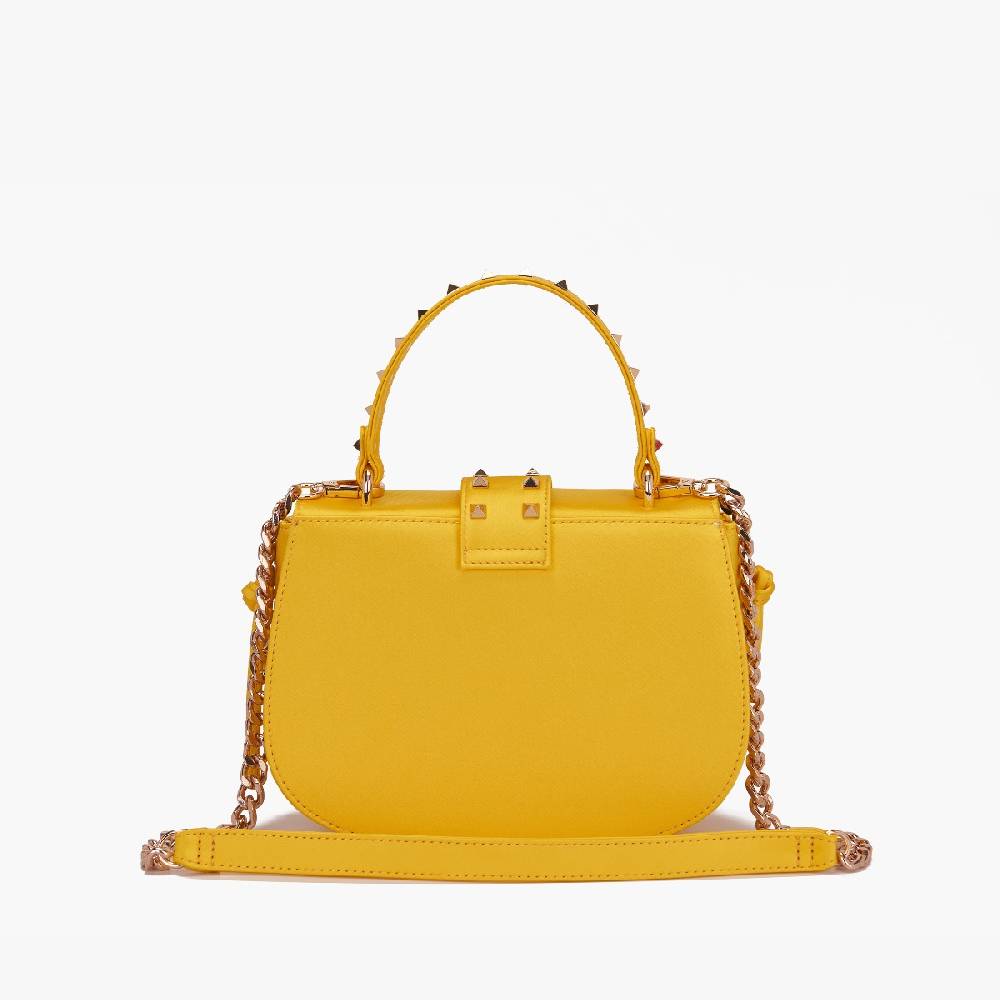 La Carrie BORSA A MANO THUNDER YELLOW Nuovo