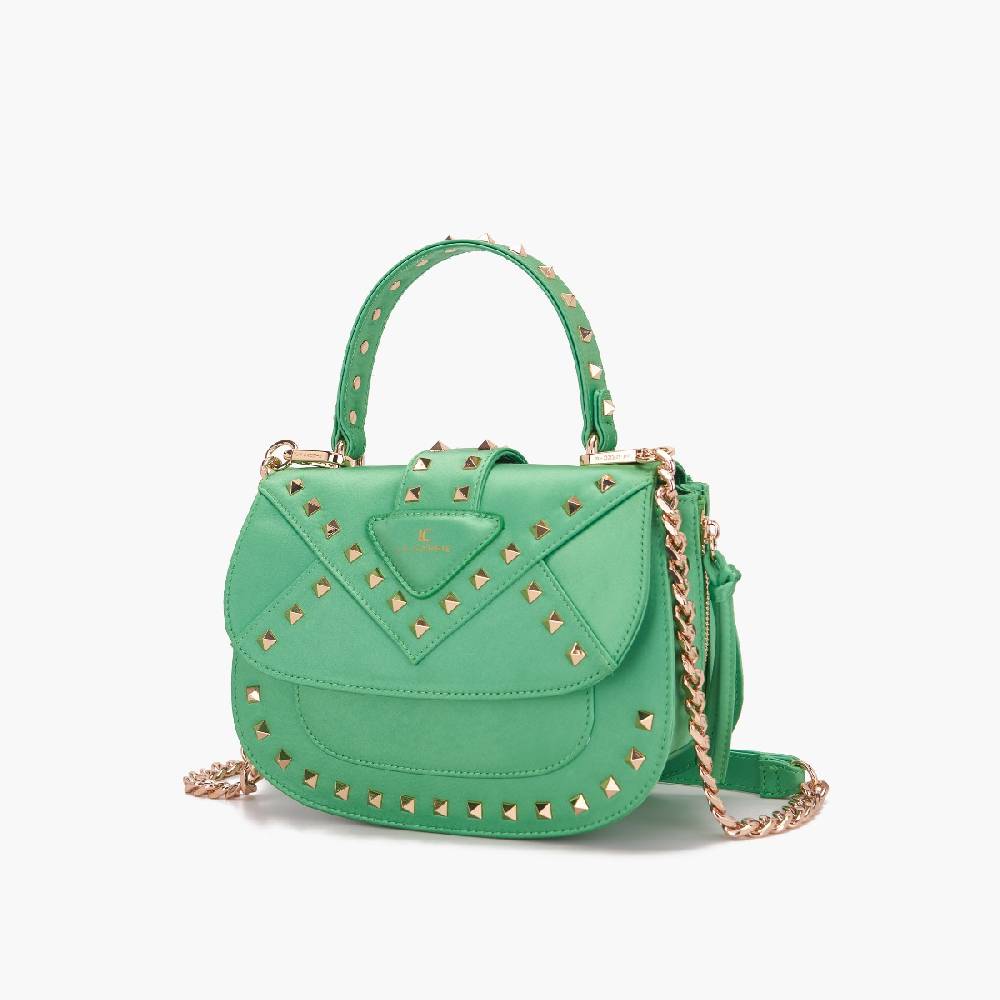 La Carrie BORSA A MANO THUNDER GREEN Vendita