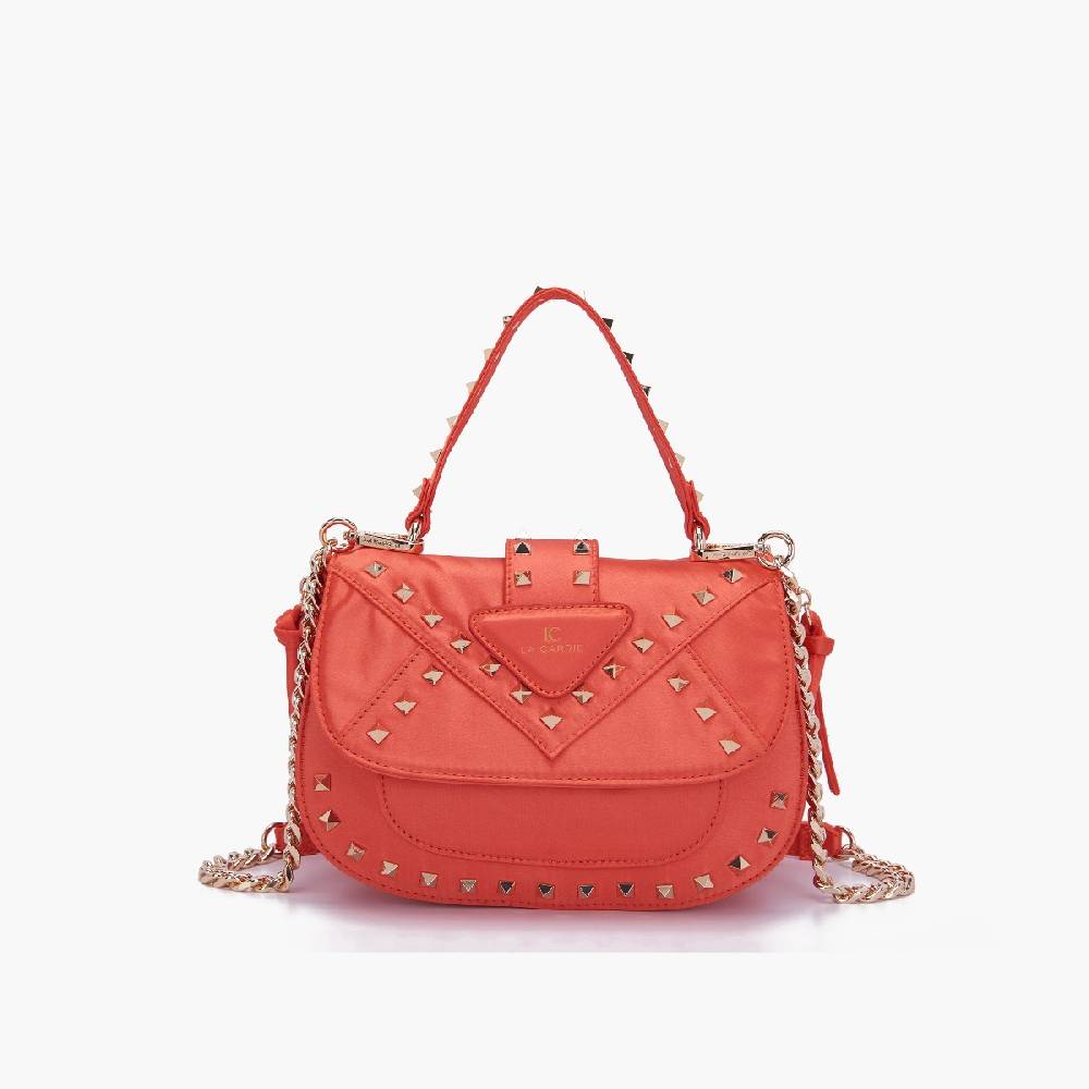 La Carrie BORSA A MANO THUNDER ORANGE Spedizione Gratuita