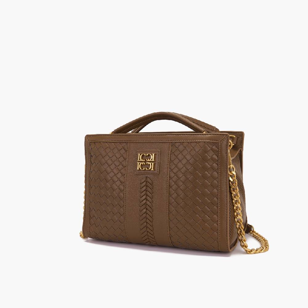 La Carrie BORSA SHOPPING PATAGONIA DARK BROWN Negozio online di fabbrica
