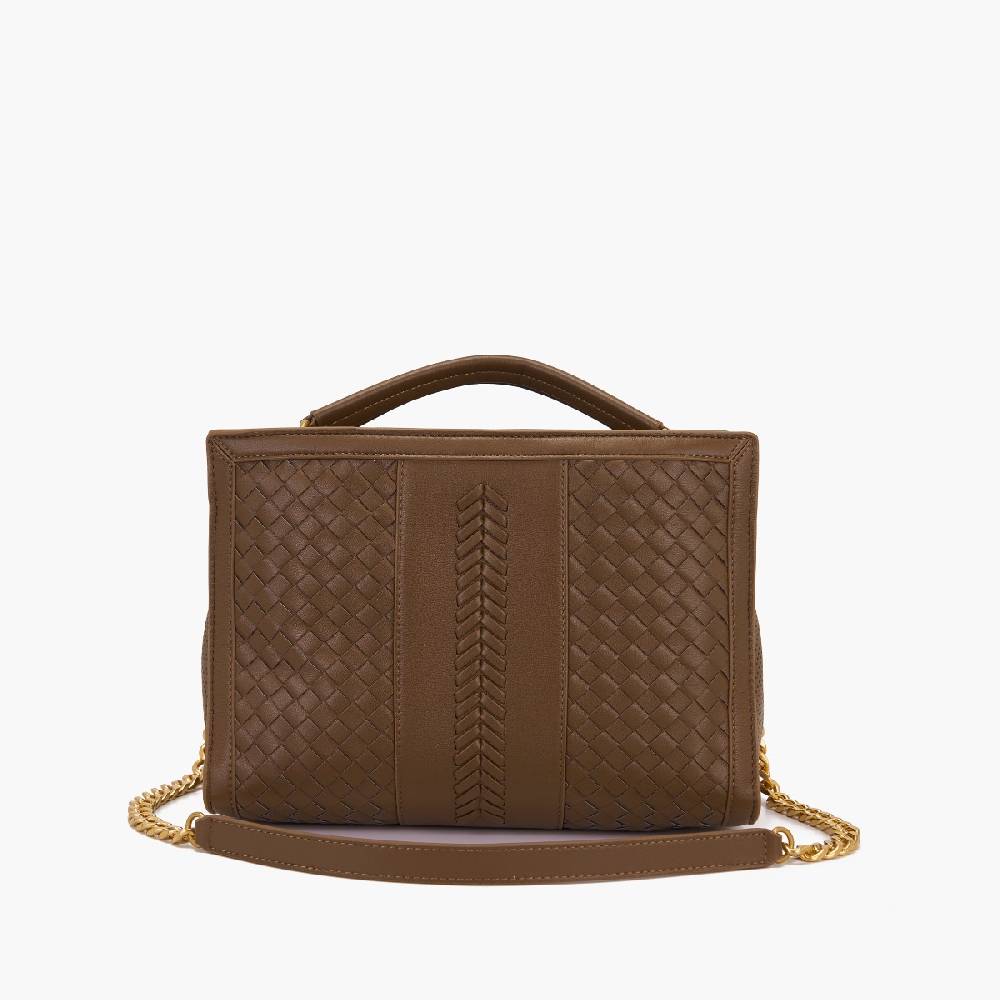 La Carrie BORSA SHOPPING PATAGONIA DARK BROWN Negozio online di fabbrica