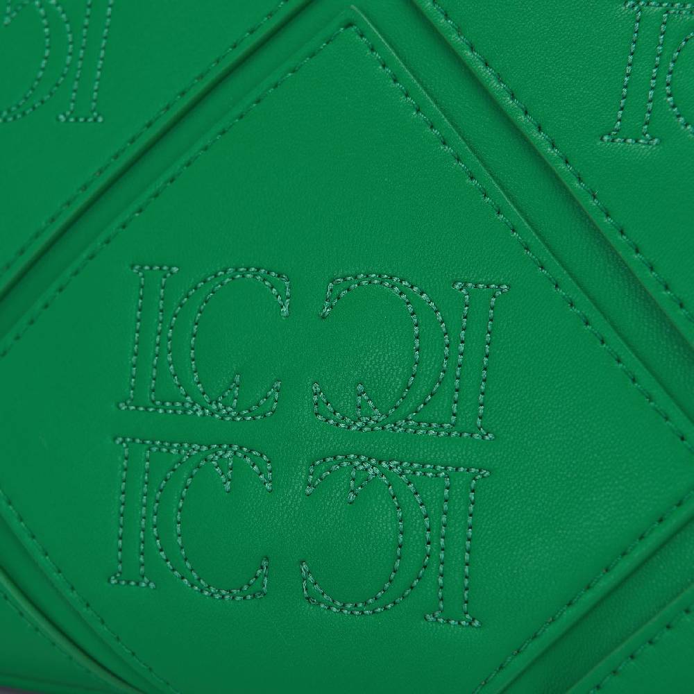 La Carrie BORSA A SPALLA PICHT DARK GREEN Nuovo
