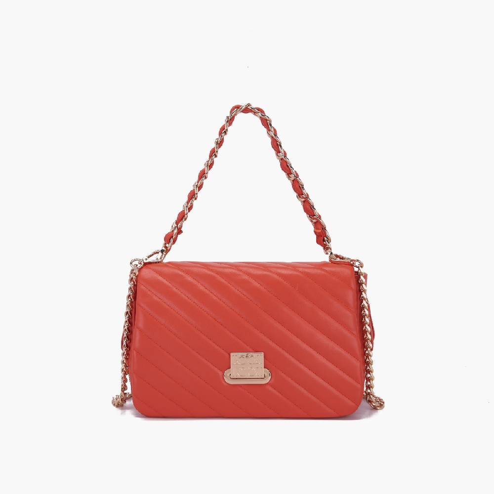 La Carrie BORSA A SPALLA TOUCHY ORANGE Soddisfazione Garantita