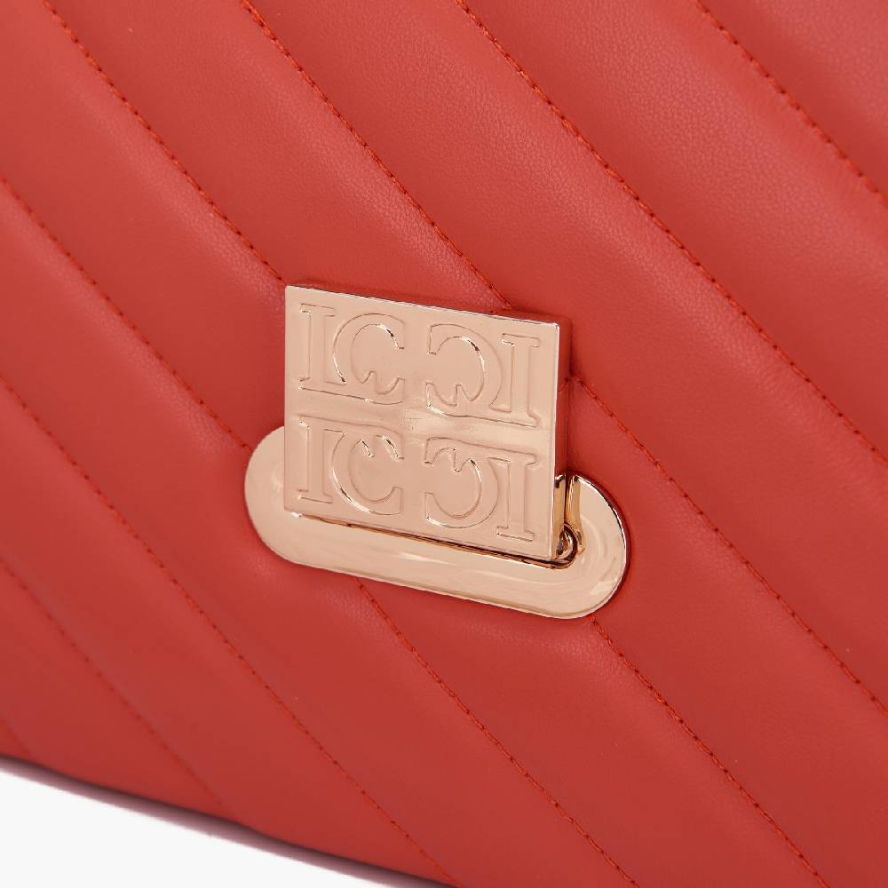 La Carrie BORSA A SPALLA TOUCHY ORANGE Soddisfazione Garantita