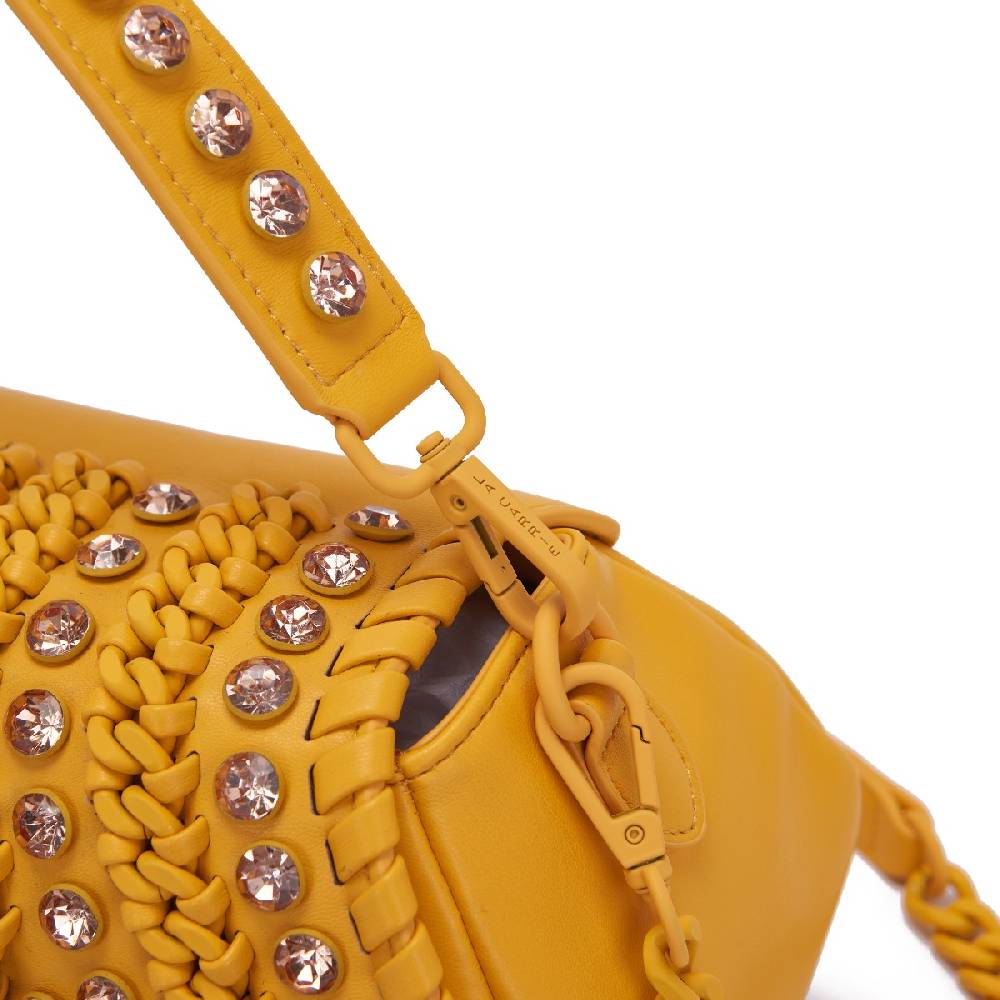 La Carrie BORSA A MANO ANDROMEDA YELLOW Spedizione Gratuita