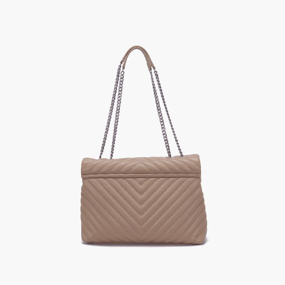 La Carrie BORSA A SPALLA MOONLIGHT TAUPE Shopping Online
