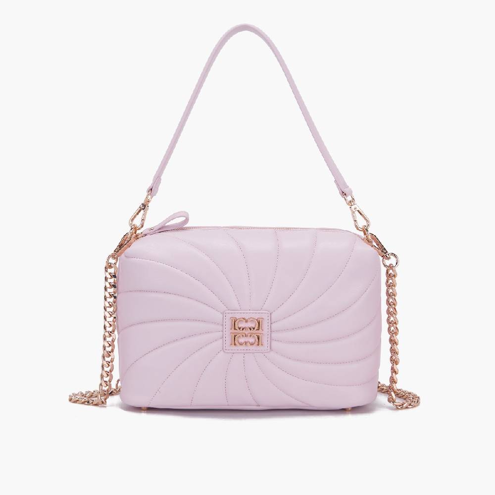 La Carrie BORSA A SPALLA OYSTER PINK