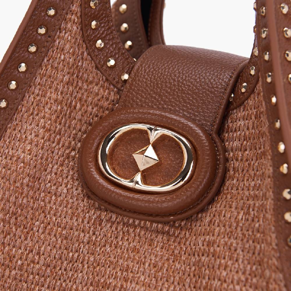 La Carrie BORSA SHOPPING ROMANTIC BRANDY Promozione Limitata