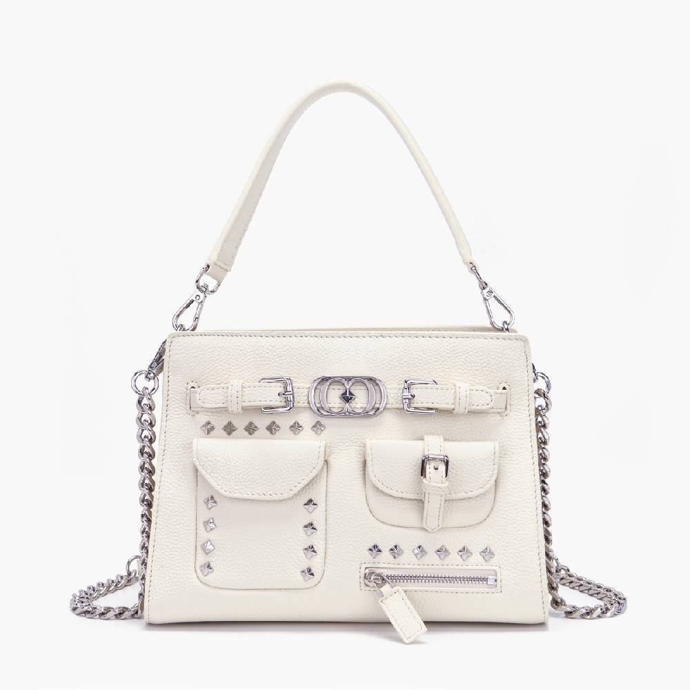 La Carrie BORSA SHOPPING ROCK IVORY Prezzo Ridotto