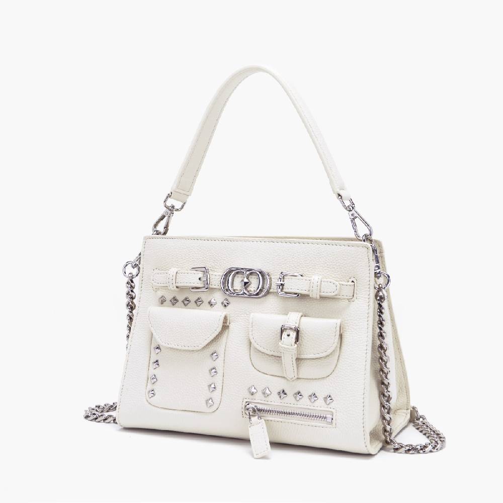 La Carrie BORSA SHOPPING ROCK IVORY Prezzo Ridotto