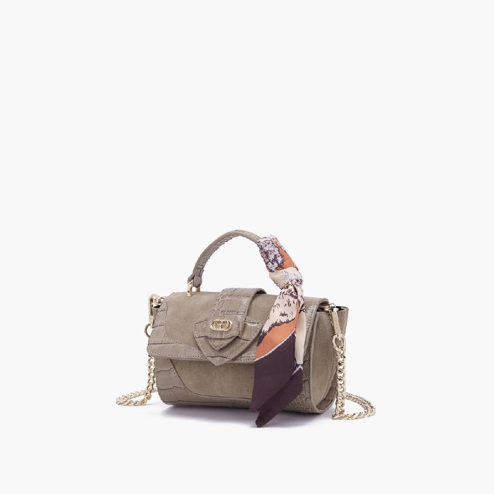 La Carrie MINI BORSA A MANO TEMPEST TAUPE Qualità Garantita
