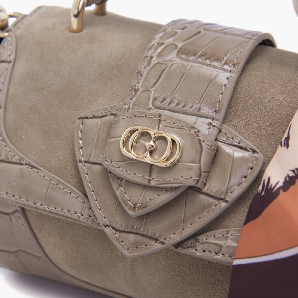 La Carrie MINI BORSA A MANO TEMPEST TAUPE Qualità Garantita