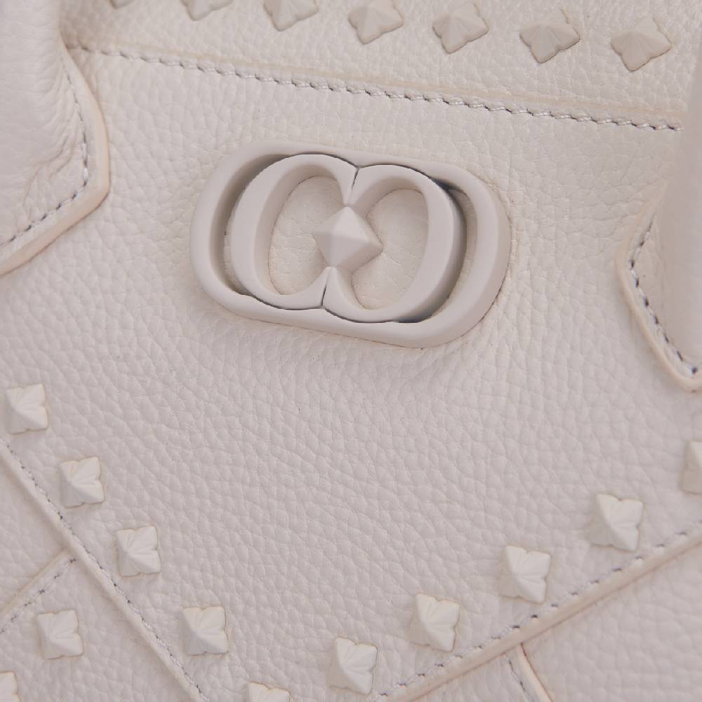 La Carrie MINI BORSA A MANO FRIVOLOUS IVORY Offerte