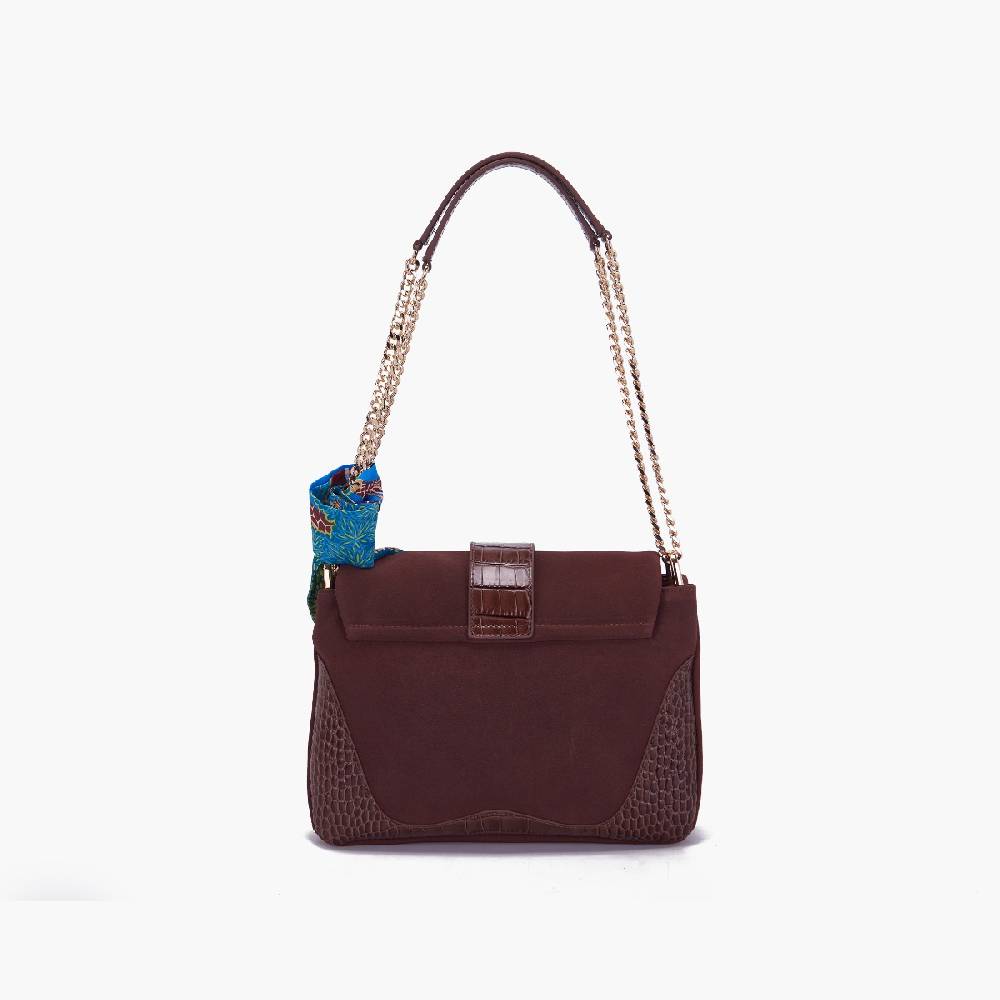 La Carrie BORSA A SPALLA TEMPEST BROWN Moda