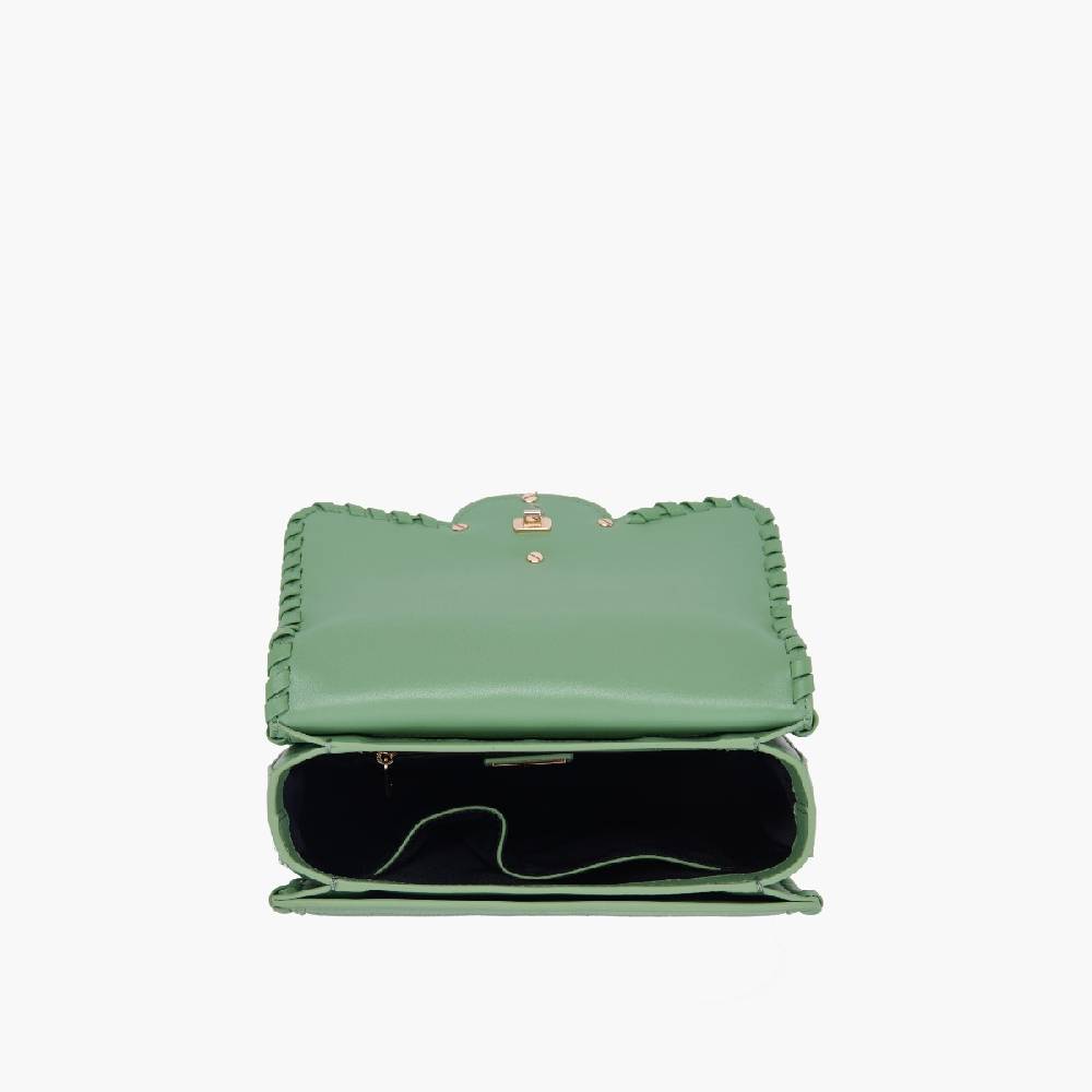 La Carrie BORSA A MANO MONOGRAM PISTACCHIO Promozione
