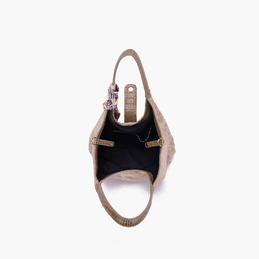 La Carrie BORSA SHOPPING TEMPEST TAUPE Acquista Ora