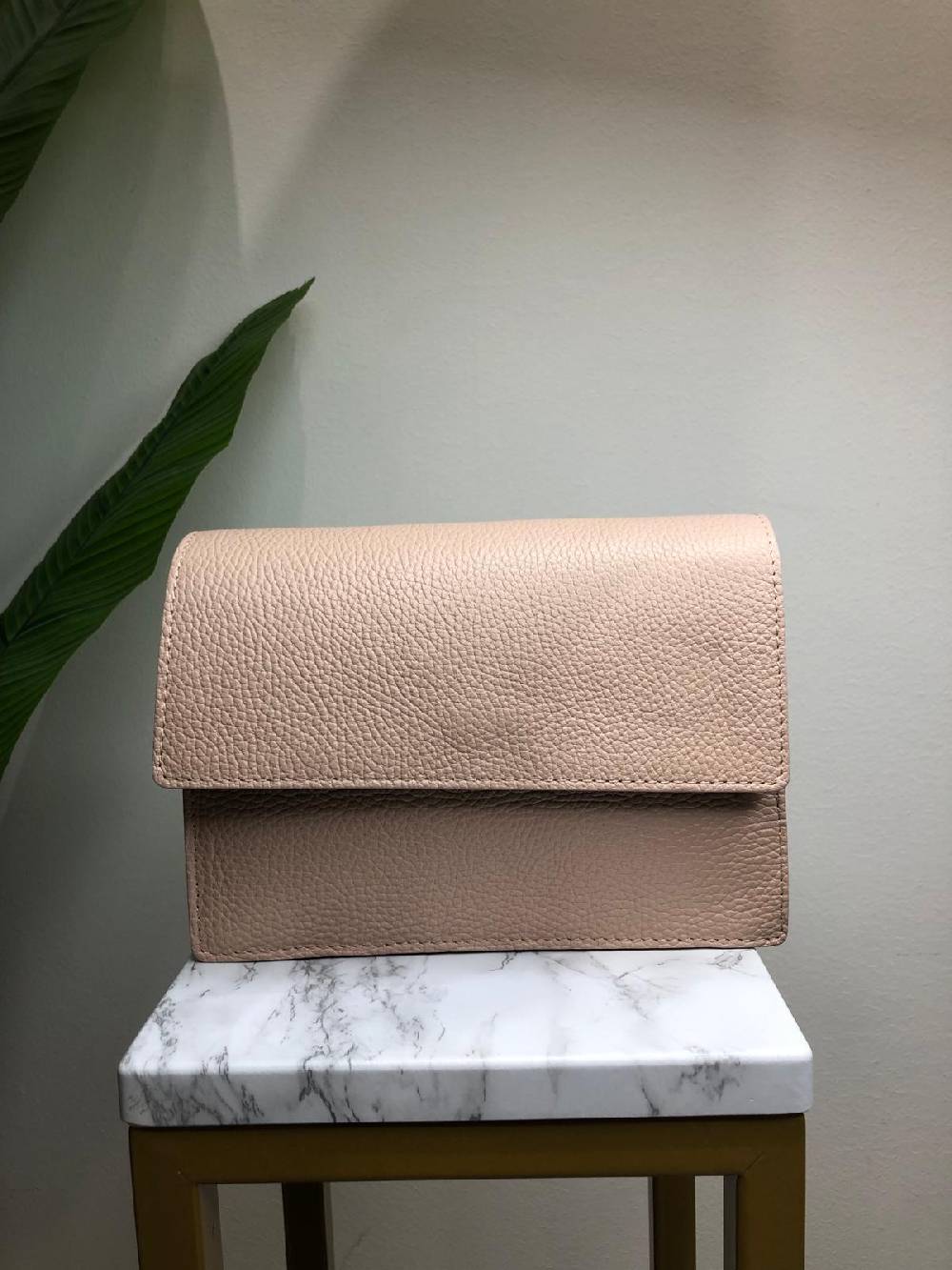 Le Chicche Tracolla Rosa Cipria Pelle Moda