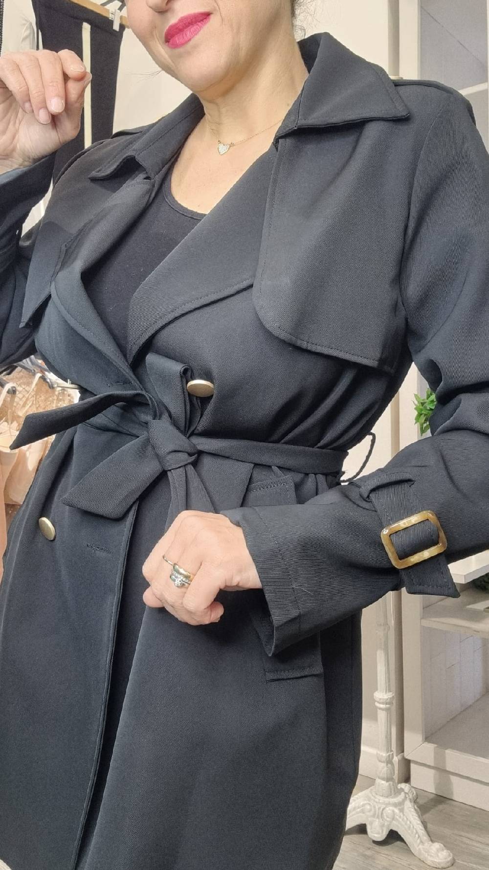 Le Chicche Trench Corto Italy