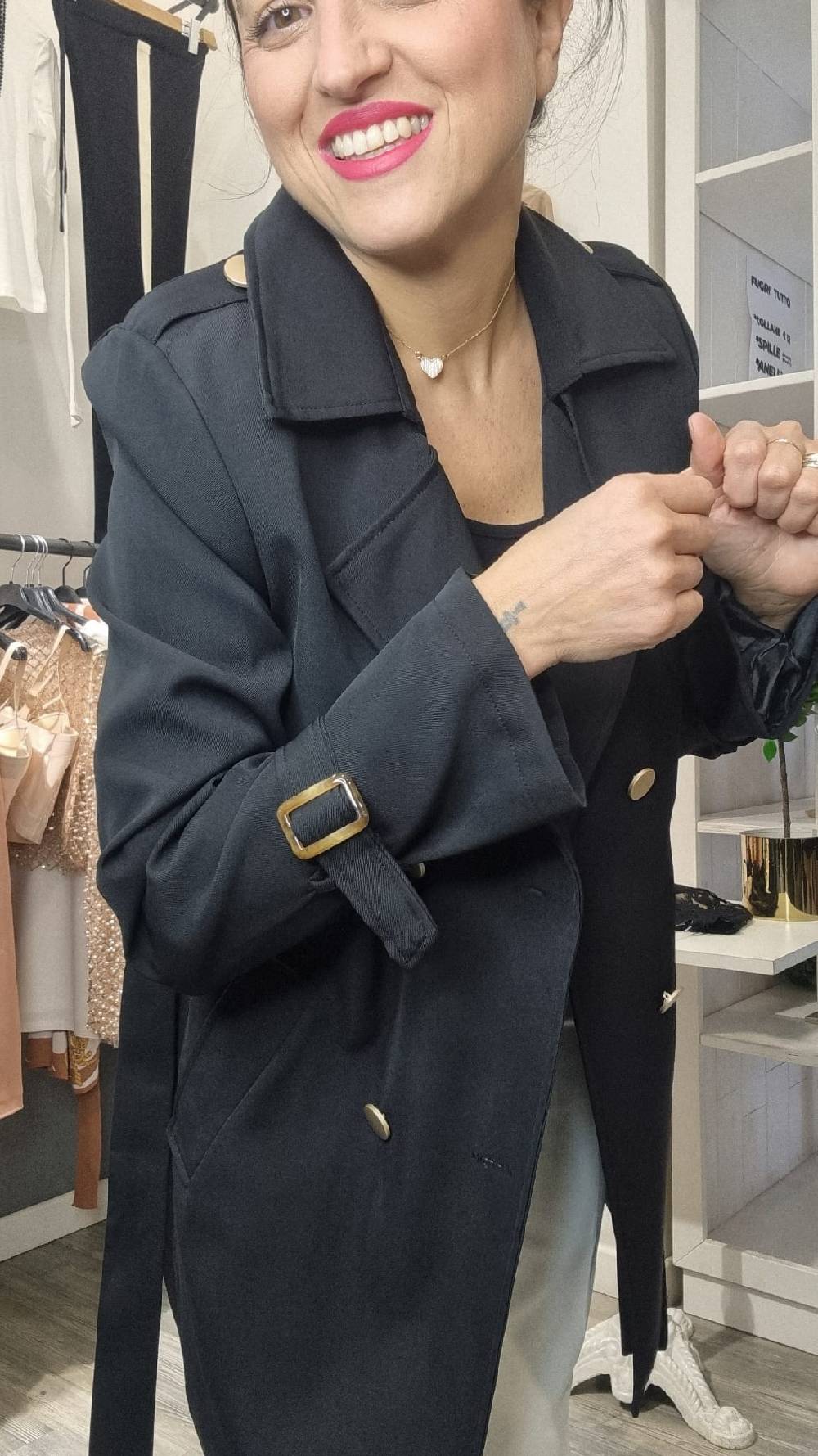 Le Chicche Trench Corto Italy