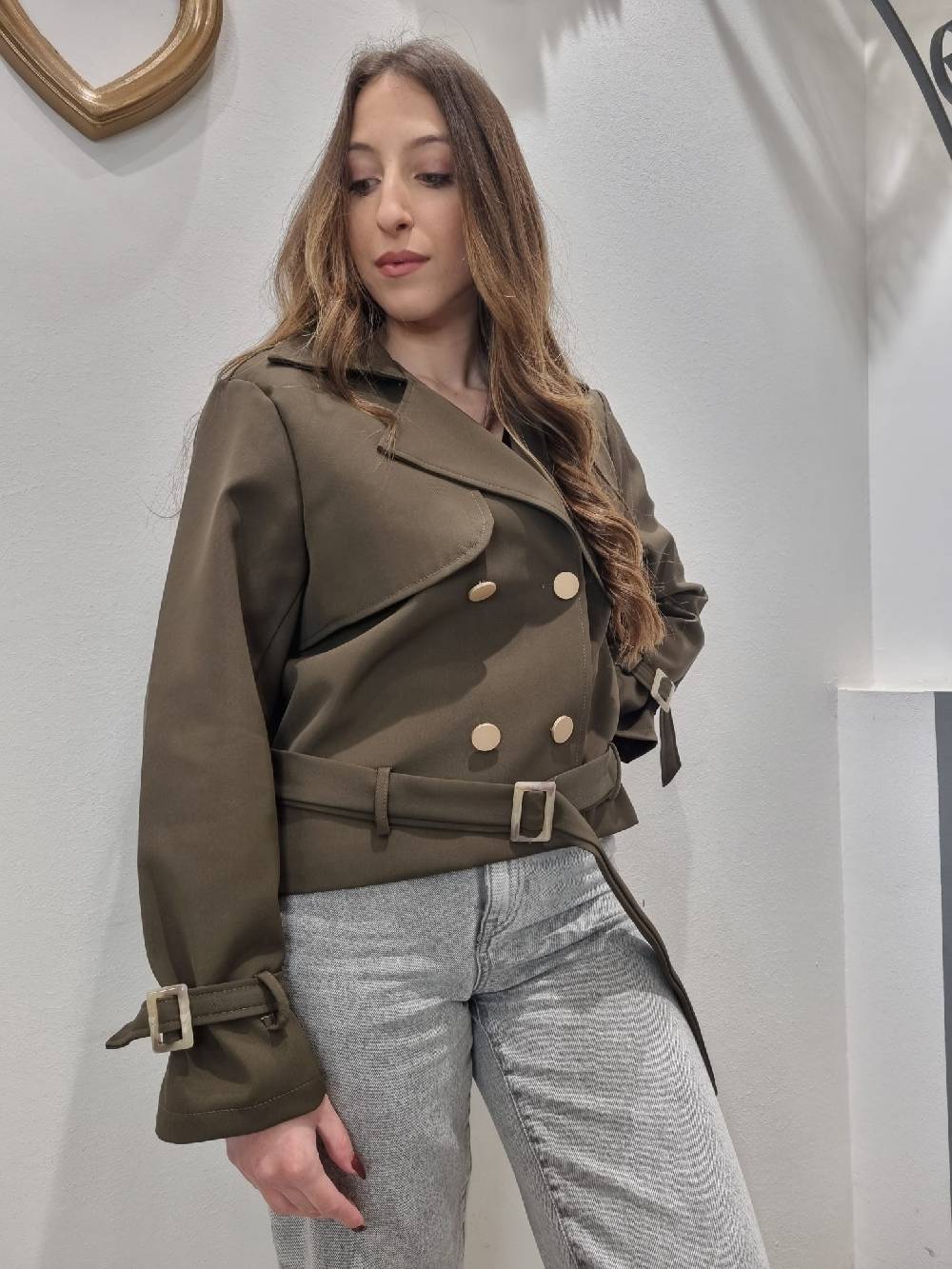 Le Chicche Trench Crop Italia