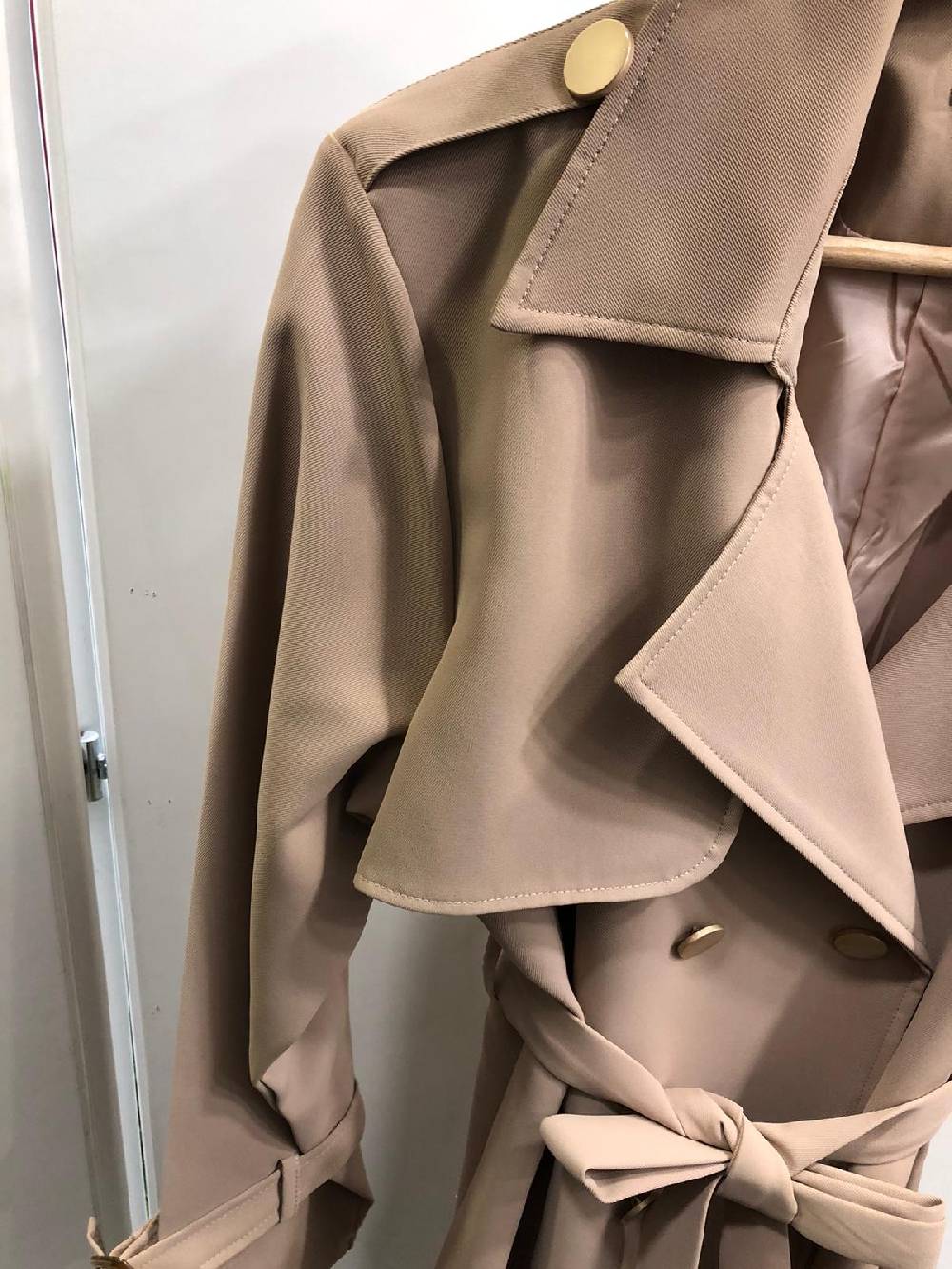 Le Chicche Trench Lungo In Linea