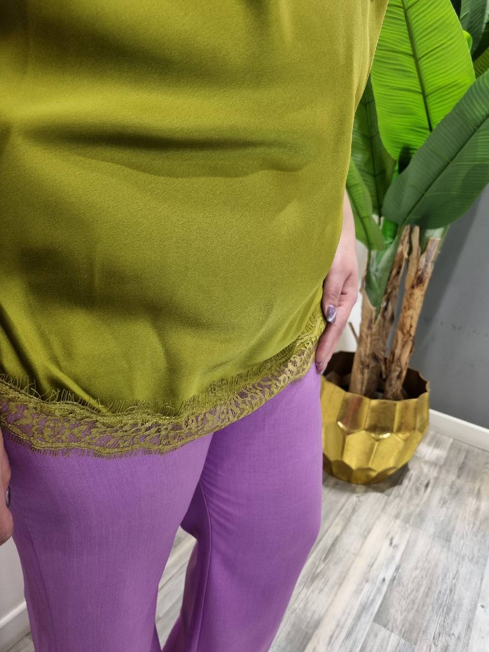 Le Chicche Top Spalla Larga Curvy Hotsell