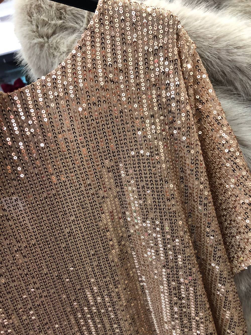 Le Chicche Abito Paillettes In Linea