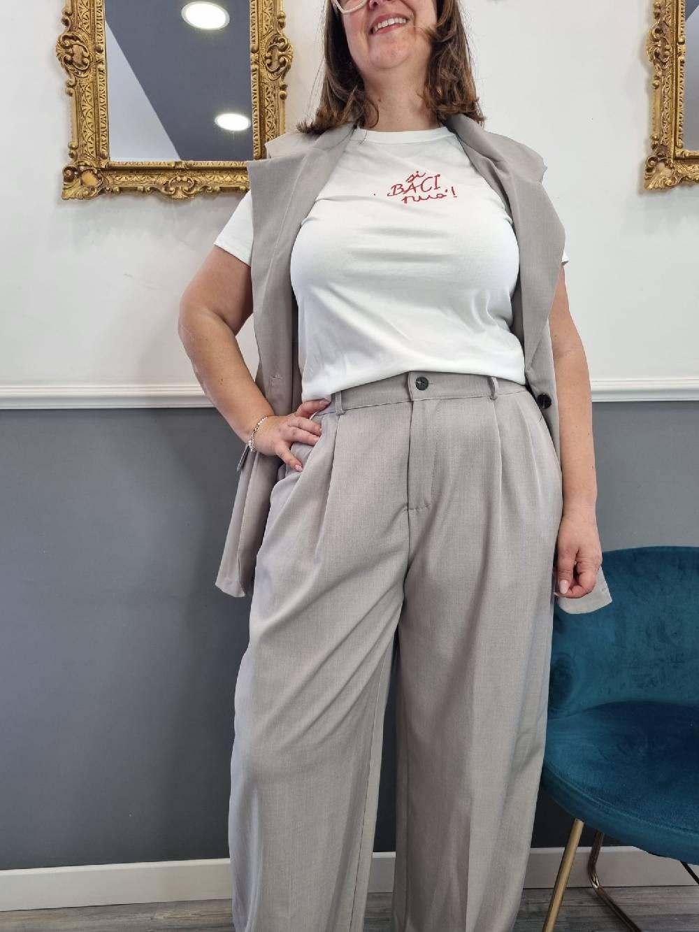 Le Chicche Tailleur Sabbia Curvy Shopping Online