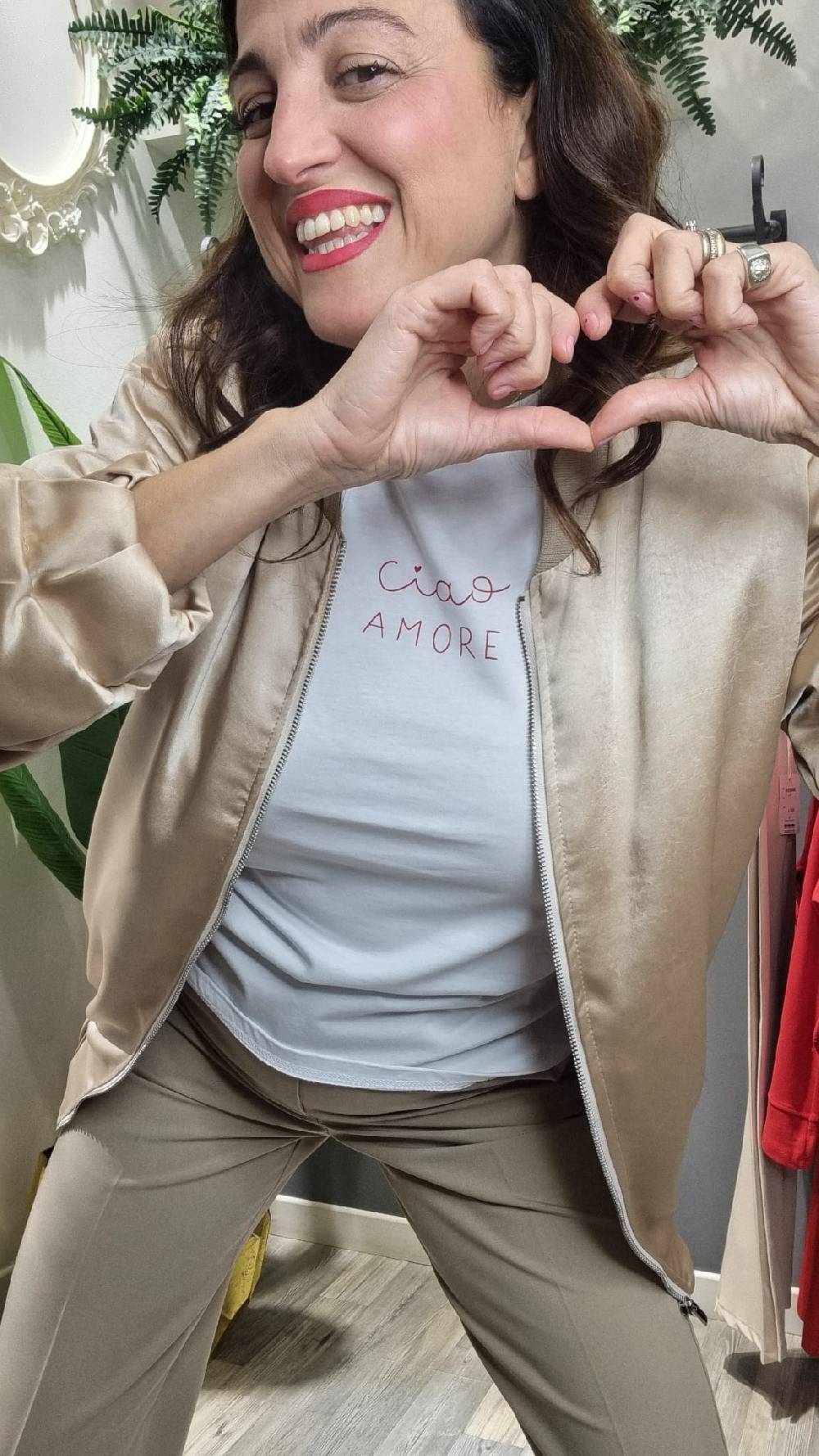 Le Chicche Bomber Rosa Satinato Outlet