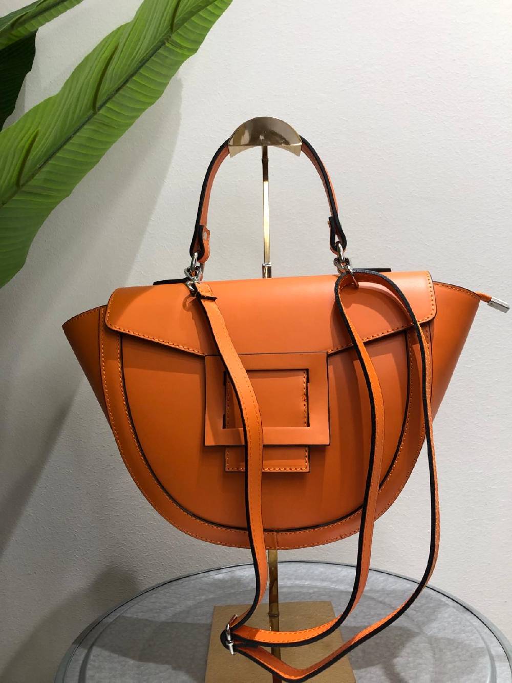 Le Chicche Borsa Mezza Luna Pelle Vendita Calda