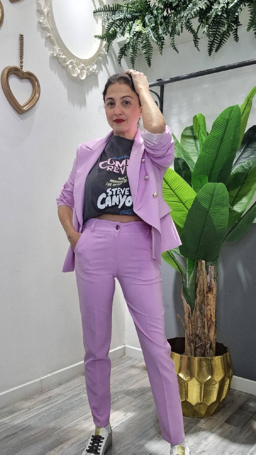 Le Chicche Tailleur Glicine Italia