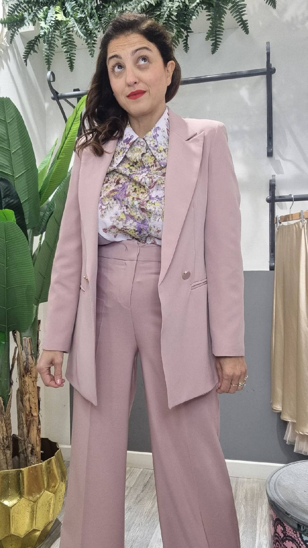 Le Chicche Tailleur Rosa Antico Economico