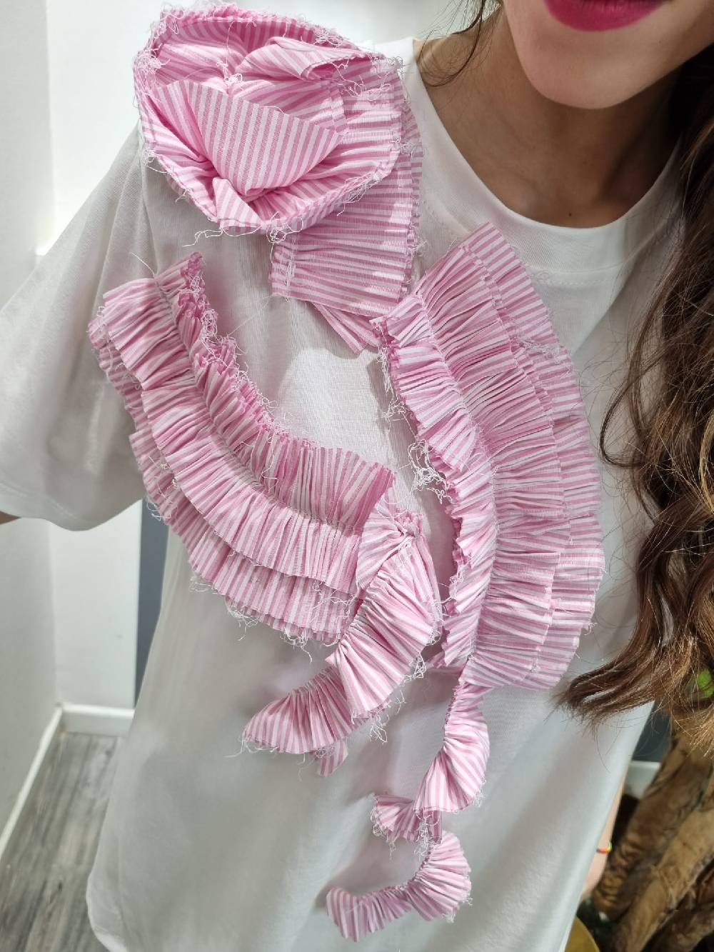 Le Chicche T-shirt Rouches Qualità