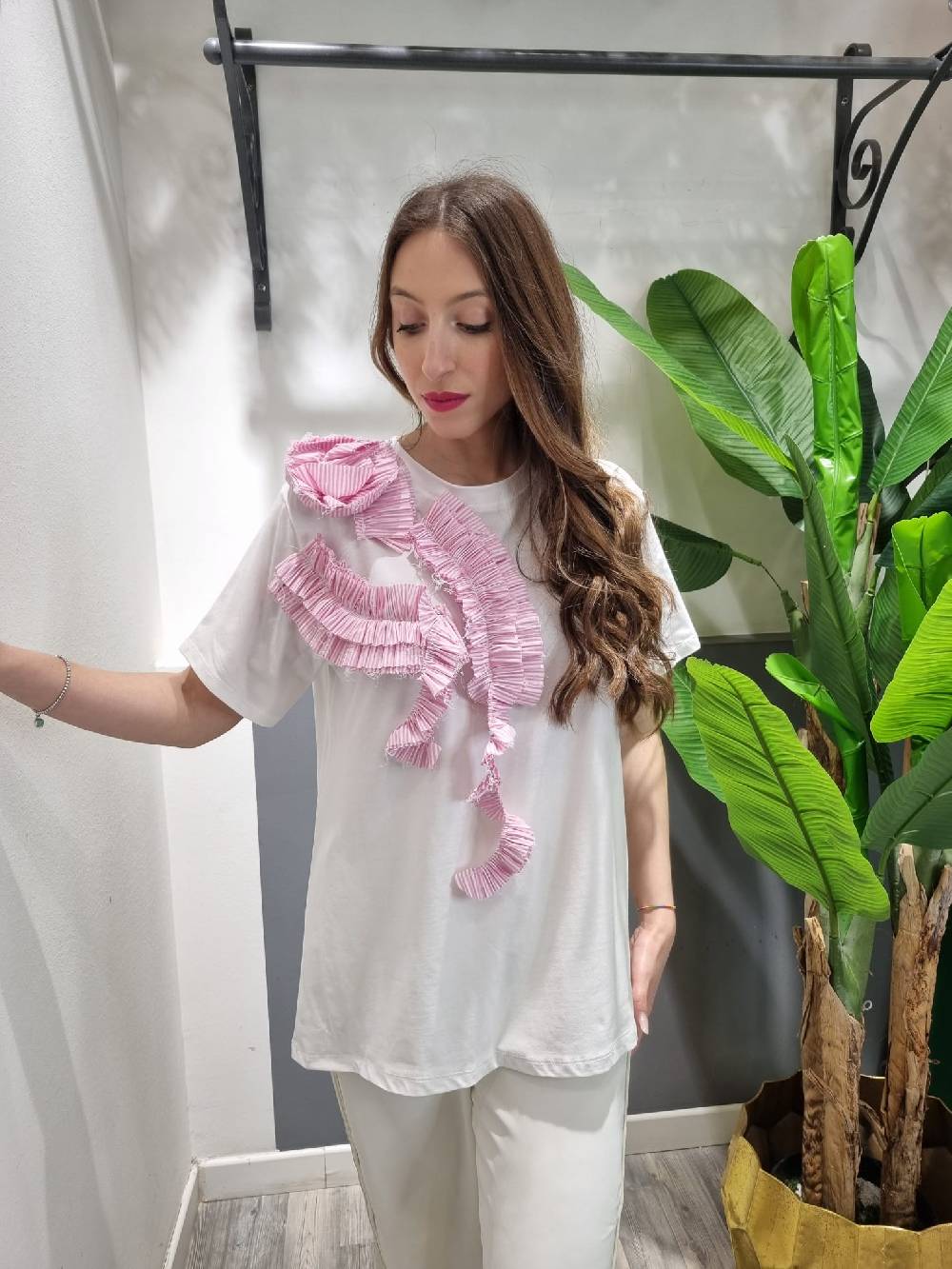 Le Chicche T-shirt Rouches Qualità