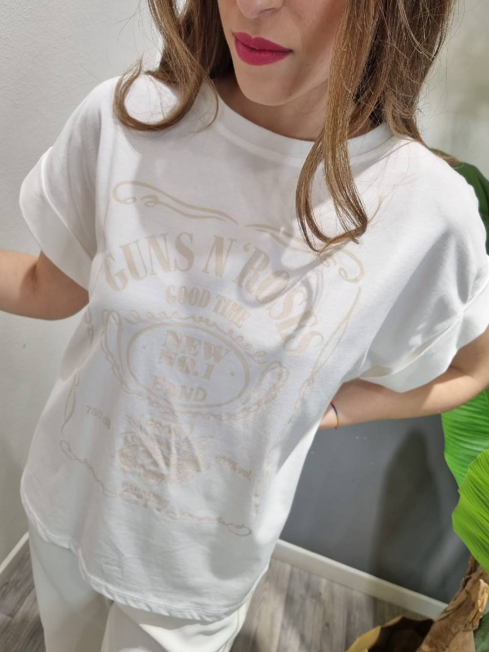 Le Chicche T-shirt Guns n’ roses Vendita Calda