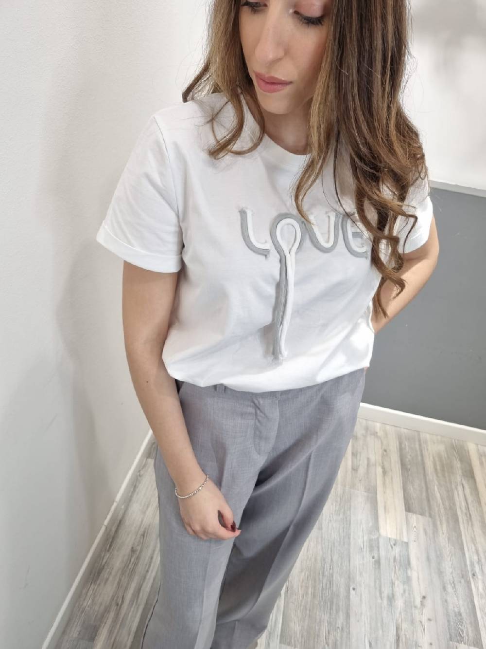 Le Chicche T-shirt doppio Love Vendita