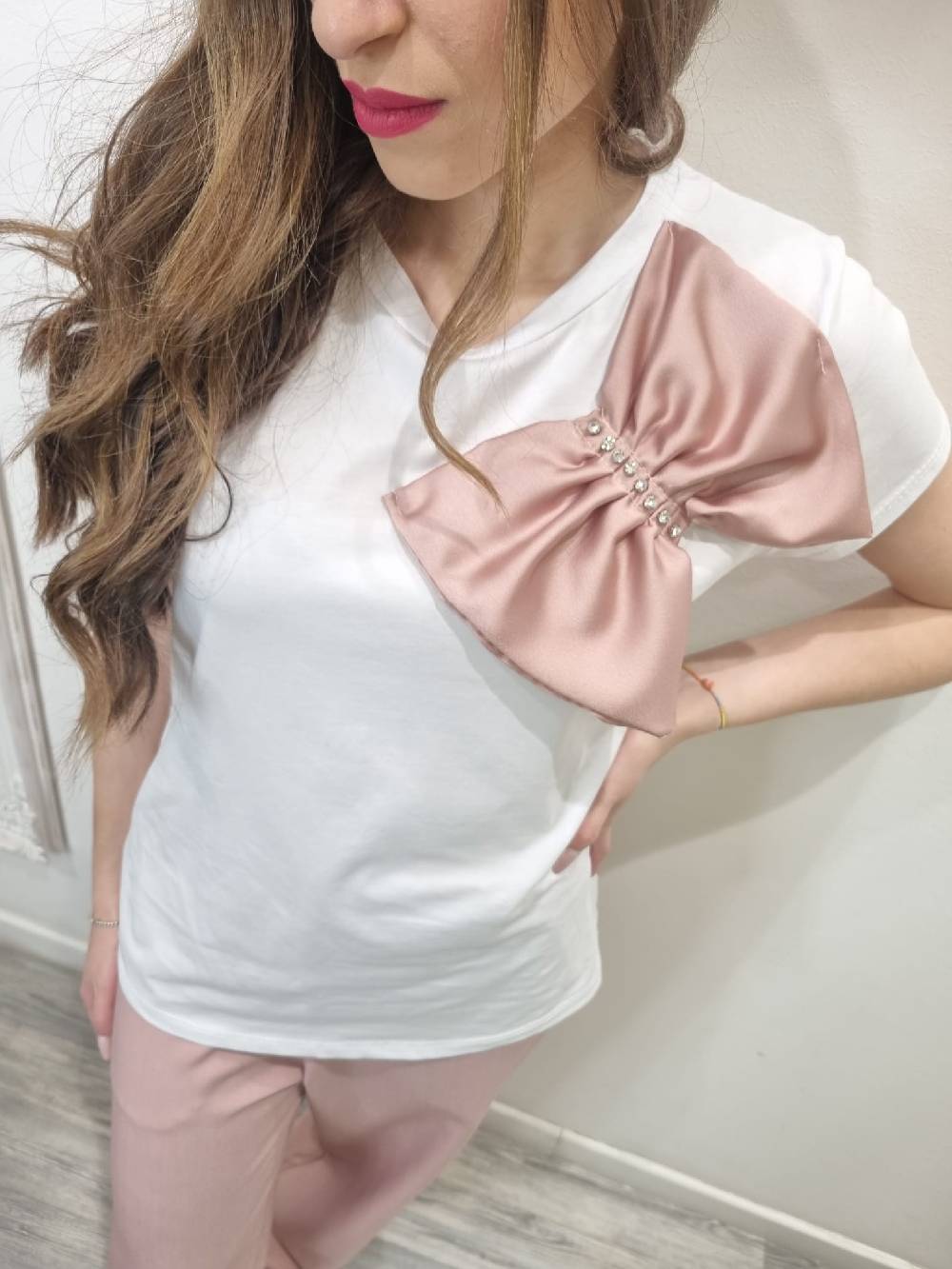 Le Chicche T-Shirt Fiocco Spedizione Gratuita