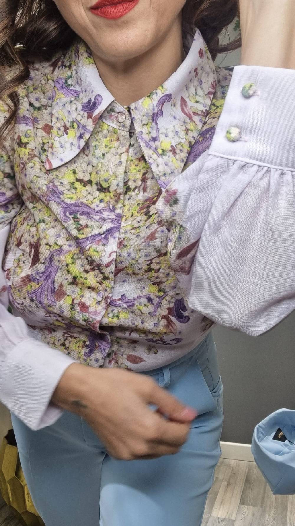 Le Chicche Camicia Flowers Offerta