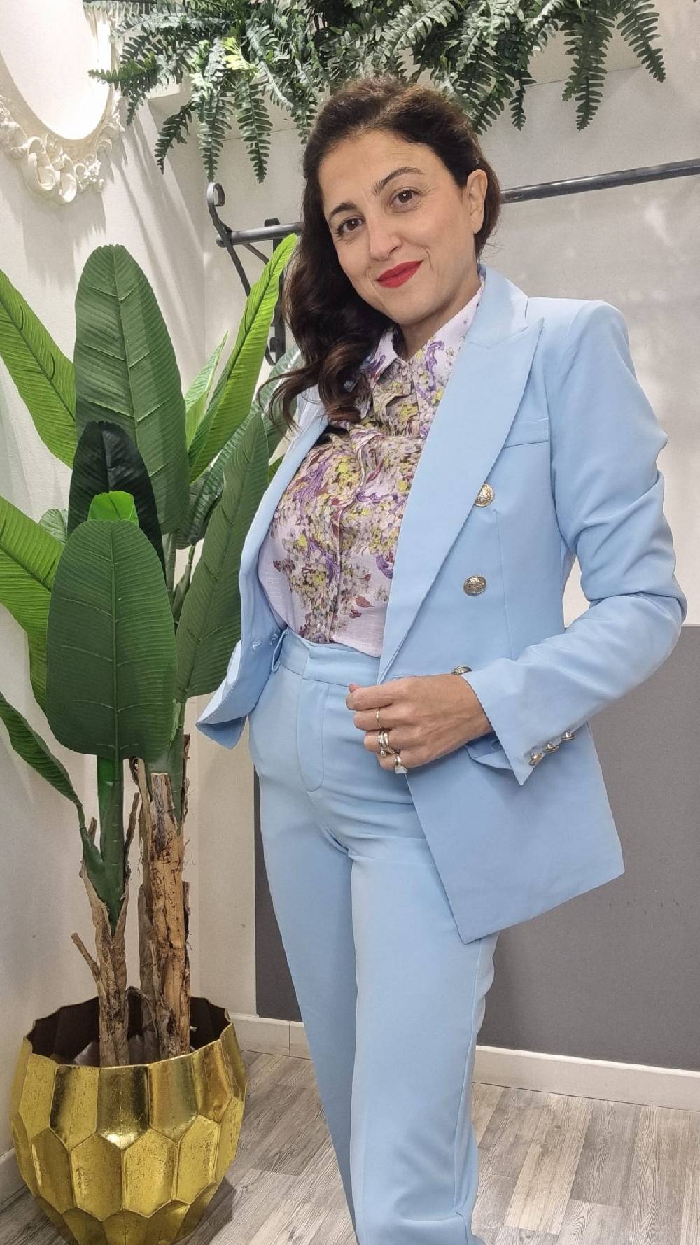 Le Chicche Camicia Flowers Offerta