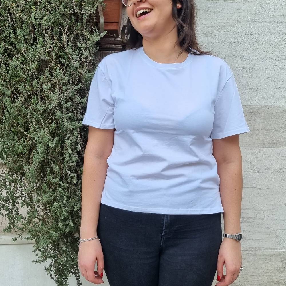 Le Chicche T-shirt Basic Over Vendita Calda