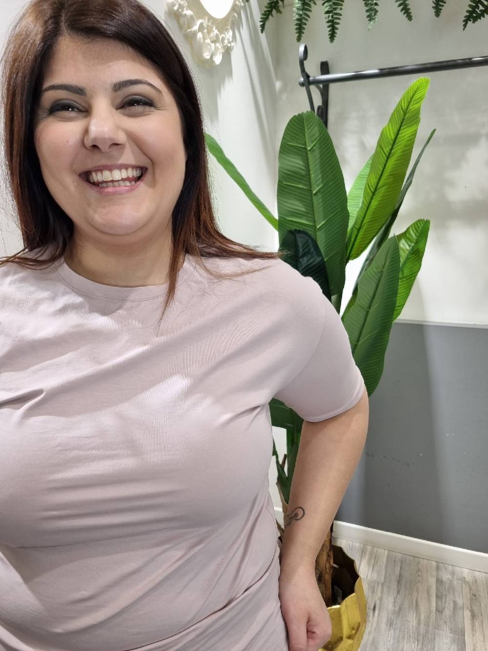 Le Chicche T-shirt Basic Over Vendita Calda