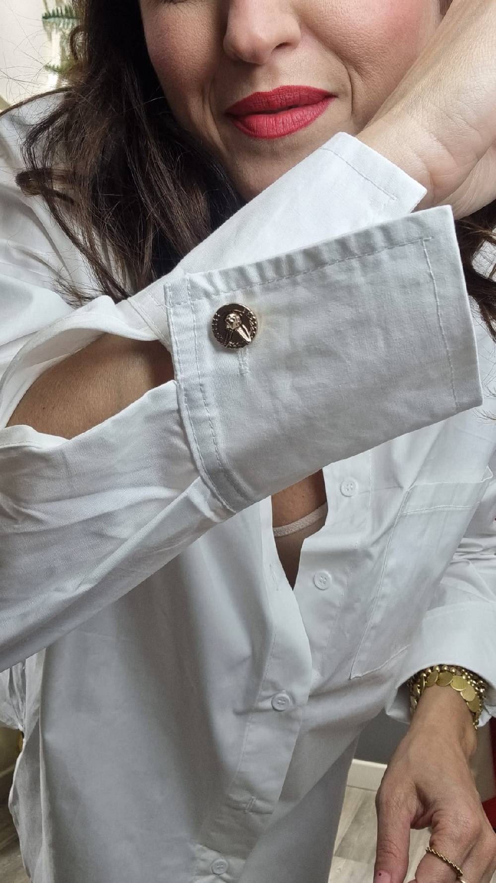 Le Chicche Camicia Oversize Cotone Nuova