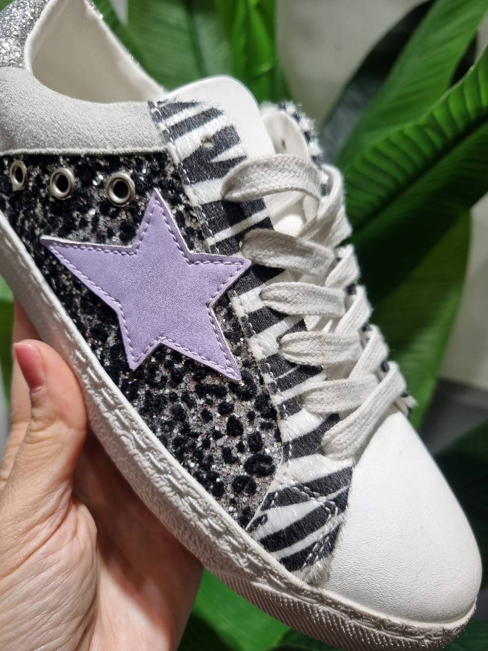 Le Chicche Sneakers Stella Lilla Hotsell