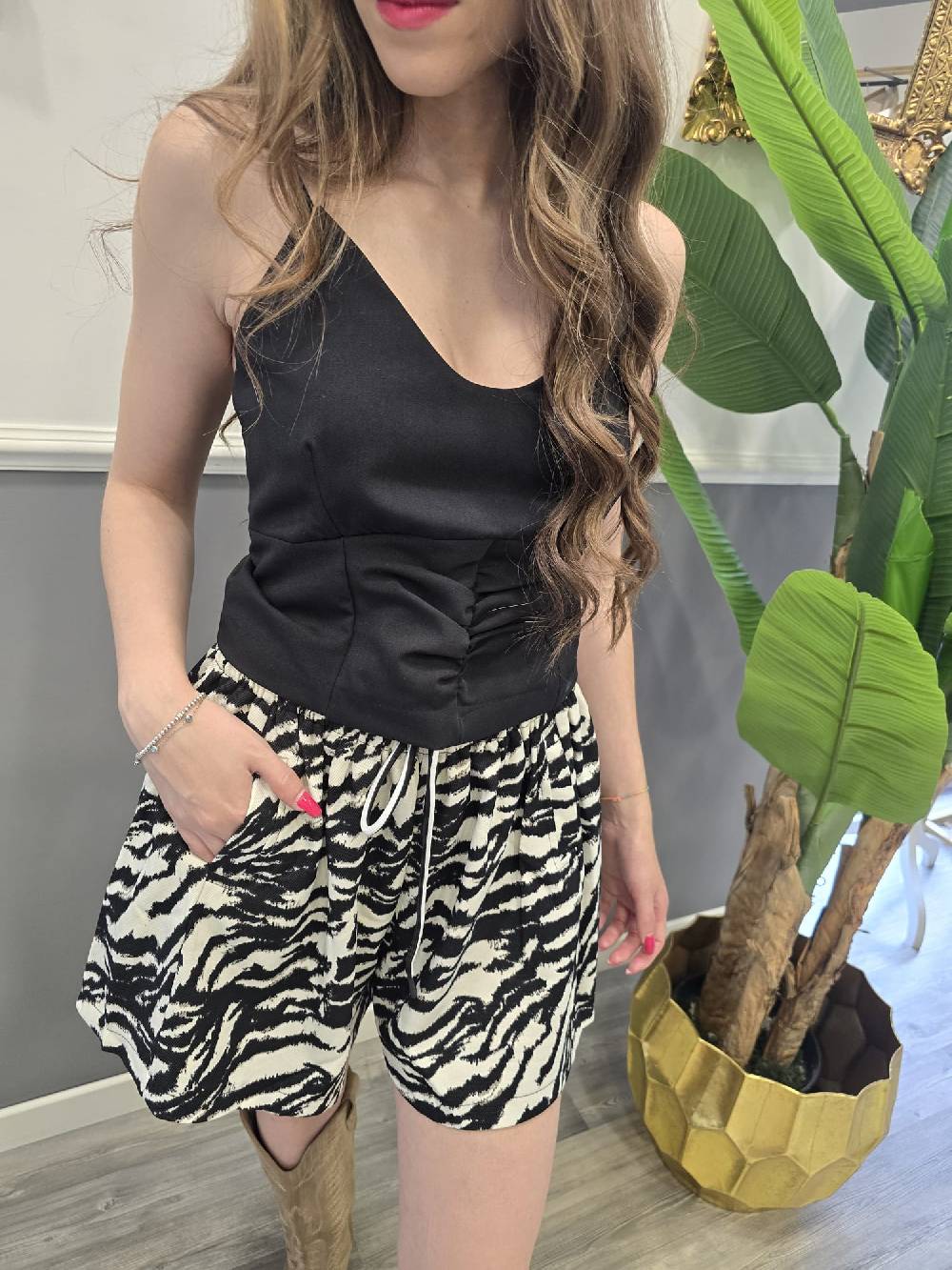 Le Chicche Shorts Striato Italy