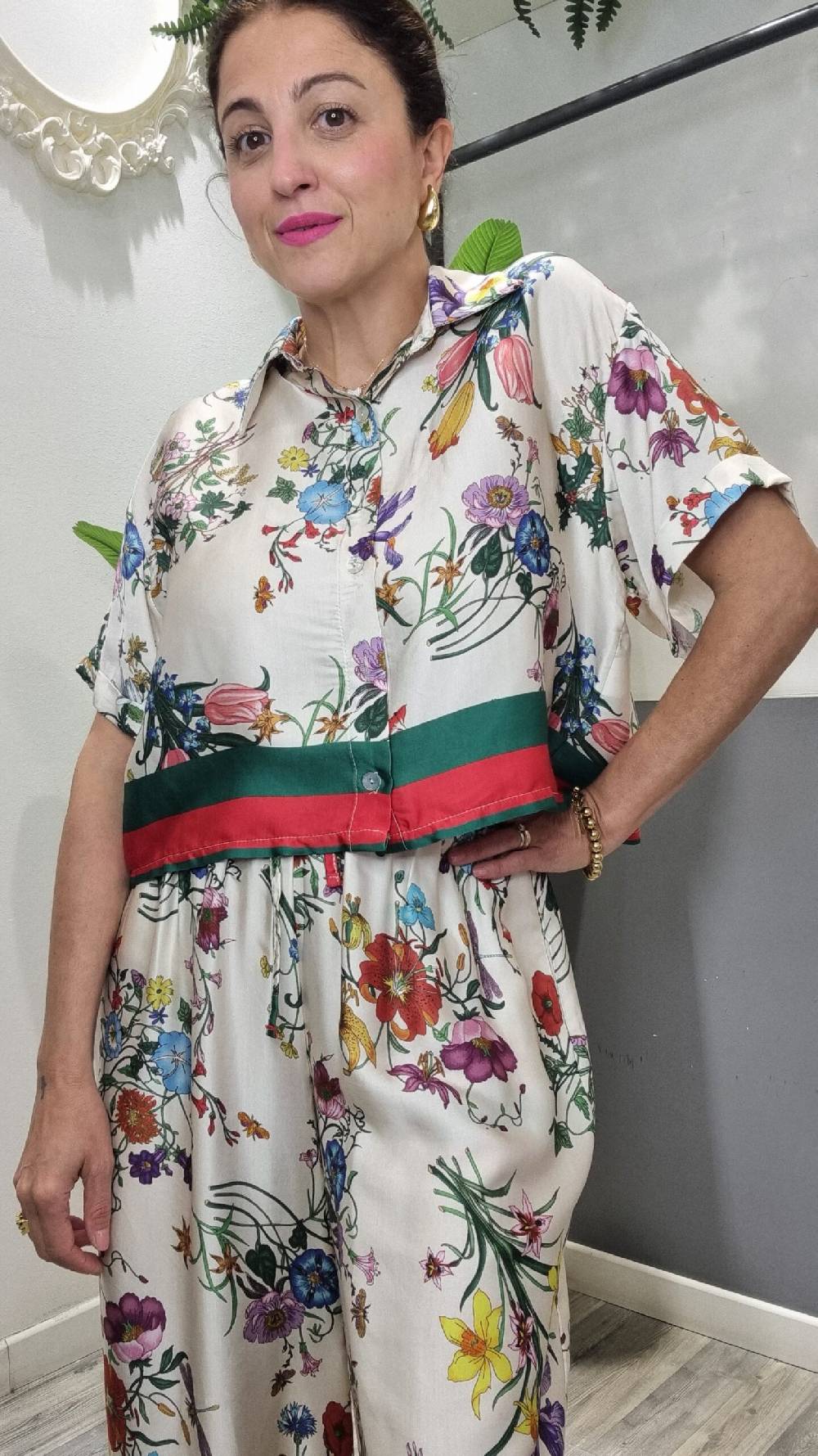 Le Chicche Coordinato Flora Pantalone Negozio