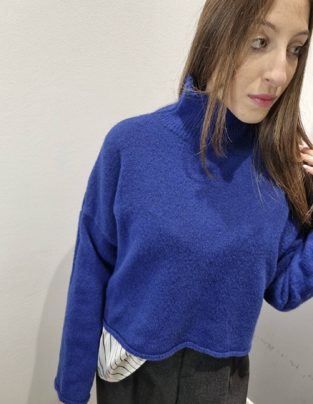 Le Chicche Pull Indaco Promozione