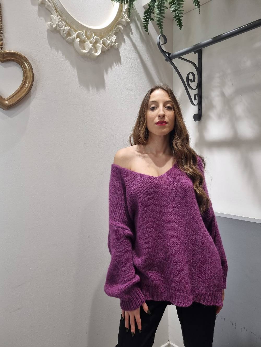 Le Chicche Pullover Catena Over Soddisfazione Garantita
