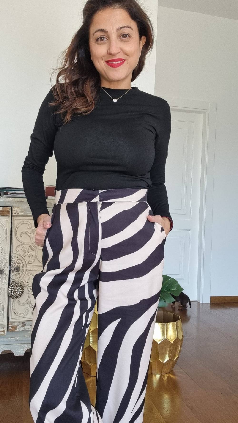 Le Chicche Pantalone Striato Economico