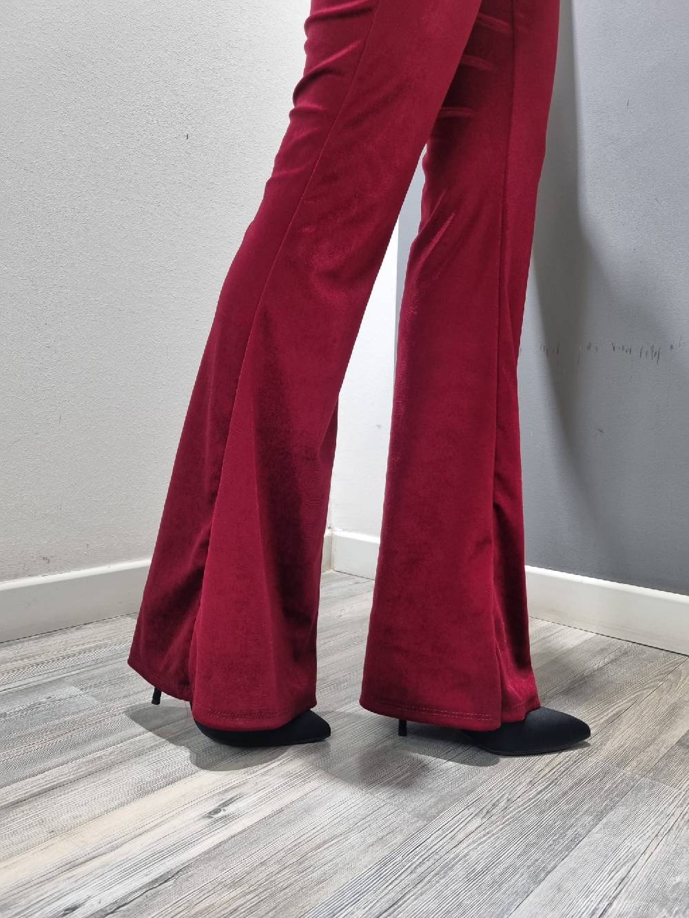 Le Chicche Pantalone Velluto Zampa Online